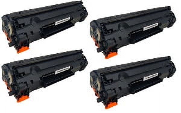 Compatible Canon 126 toner cartridges - black - 4-pack