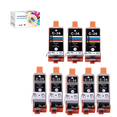 thumbnail image 1 of Compatible Canon 35 36 Ink Cartridge Replacement for Canon PGI-35 CLI-36 PGI35 CLI36 Ink Work with Canon Pixma iP110 iP100 TR150 Printers (5BK, 3CL), 1 of 6