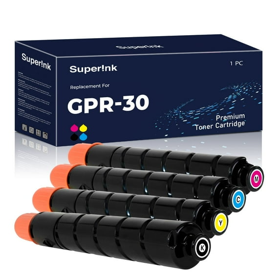 Compatible Canon GPR-30 Toner Cartridge Combo BK/C/M/Y By Superink