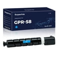 thumbnail image 1 of Compatible Canon GPR-58 (2183C003AA) Cyan Toner By Superink, 1 of 6