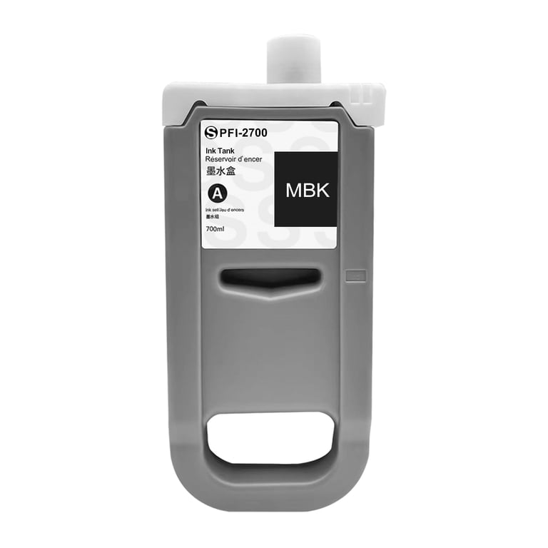 Compatible Canon PFI-2100 PFI-2300 PFI-2700 Matte Black Ink 