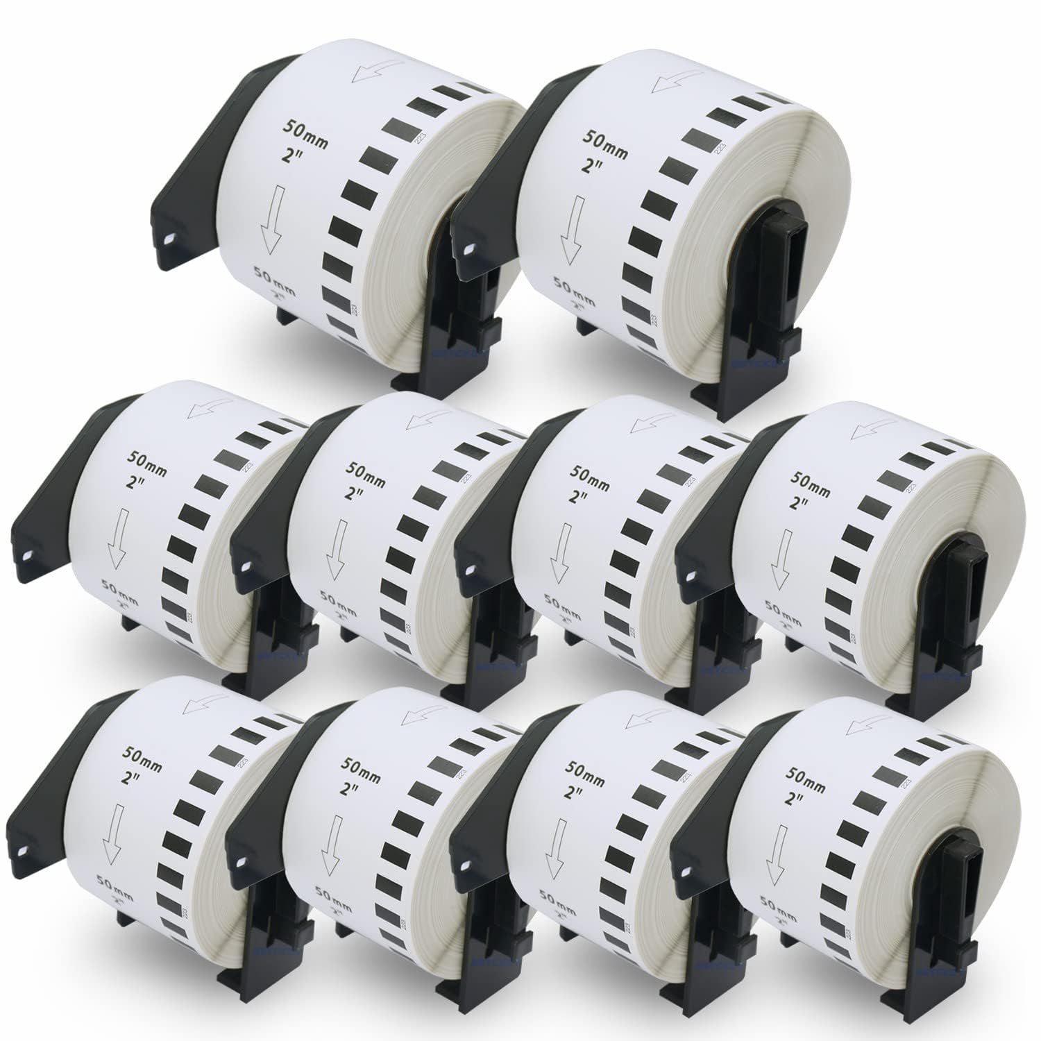 Label Brother Ql Brother QL Printers Labels - 6 Rolls + Cartridge - Walmart Business ...