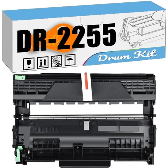 Compatible DR-2255 DR2255 Imaging Drum Kit, Work for Brother DCP-7060D FAX-2840 HL-2240D 2250DN 2270DW MFC-7360 7470D 7860DW Printers, Reliability Longevity 1 pcs