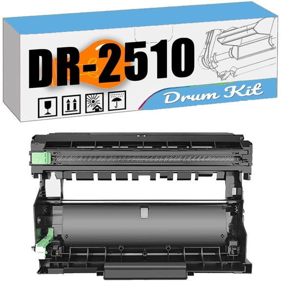 Compatible DR-2510 DR2510 Imaging Drum Kit, Work for Brother HL-L2400DWE HL-L2442DW HL-L2400DW HL-L2445DW HL-L2447DW MFC-L2860DW MFC-L2800DW MFC-L2860DWE MFC-L2835DW