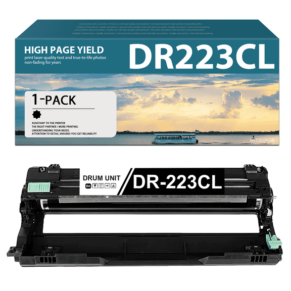 Compatible DR223CL Drum Unit DR-223CL (Toner is not Included) Replacement for Brother MFC-L3770CDW MFC-L3710CW HL-3270CDW HL-3230CDN HL-3290CDW DCP-L3510CDW DCP-L3550CDW Printer Drum (1 Black)