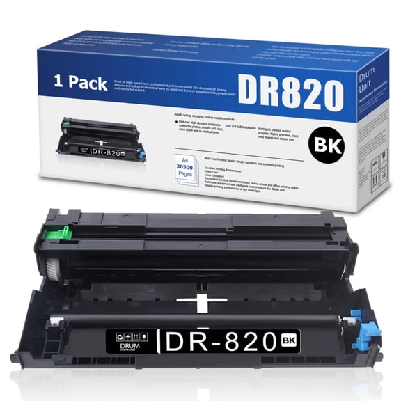 Compatible DR820 Drum Unit Replacement for Brother DCP-L5650DN MFC-L5800DW Printer - Black, 1 Pack