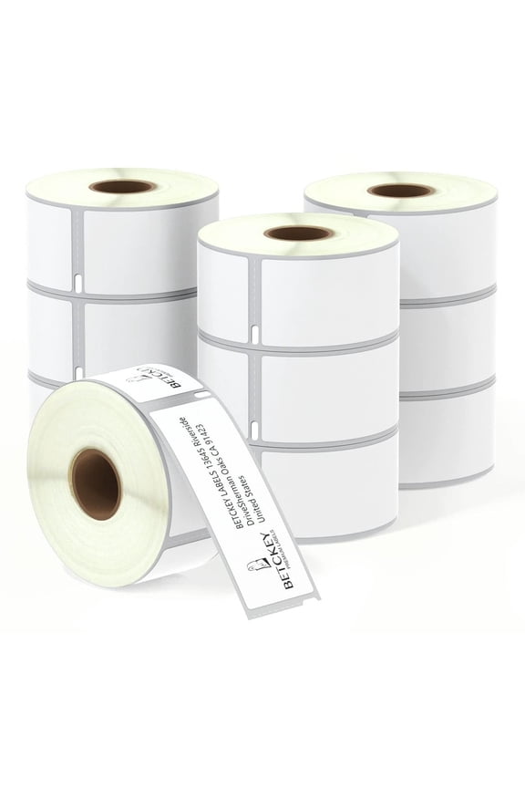 Compatible DYMO 30321 (1-4/10" x 3-1/2") Address Labels, Strong Adhesive & Perforated, Compatible with DYMO Labelwriter 450, 4XL, Rollo & Zebra Desktop Printers [10 Rolls/2600 Labels]