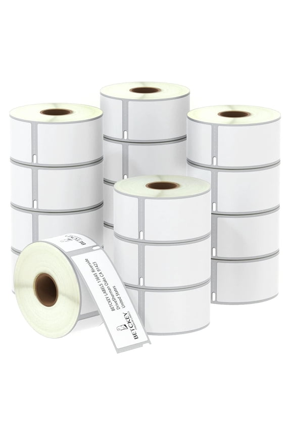 Compatible DYMO 30321 (1-4/10" x 3-1/2") Address Labels, Strong Adhesive & Perforated, Compatible with DYMO Labelwriter 450, 4XL, Rollo & Zebra Desktop Printers [16 Rolls/4160 Labels]