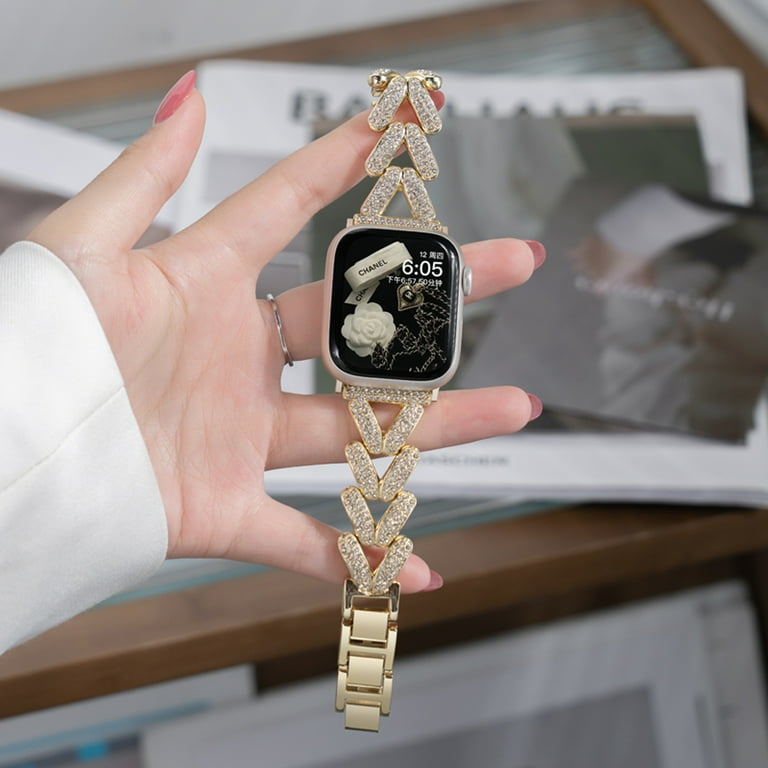 Diamond apple watch band 42mm online