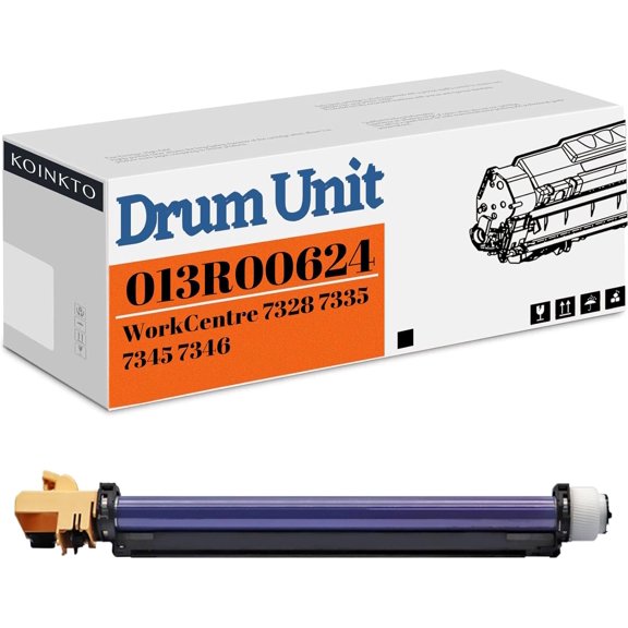 Compatible Drum Cartridge Replacement for Xerox 013R00624, High Yield to Use with WorkCentre 7328 7335 7345 7346 Printer Imaging Drum Unit 50000 Pages