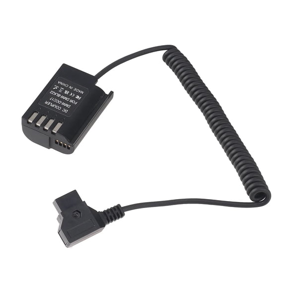Compatible Dummy Battery DMW-BLK22 with D-Tap for Panasonic GH6 Extended Shoots