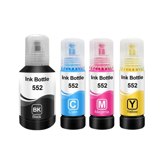 Compatible Epson T552 Combo Ink Bottle BK/C/M/Y by Superink