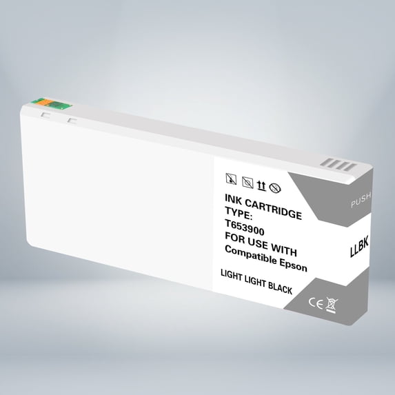 Compatible Epson T653900 Light Light Black Ink Cartridge By Superink