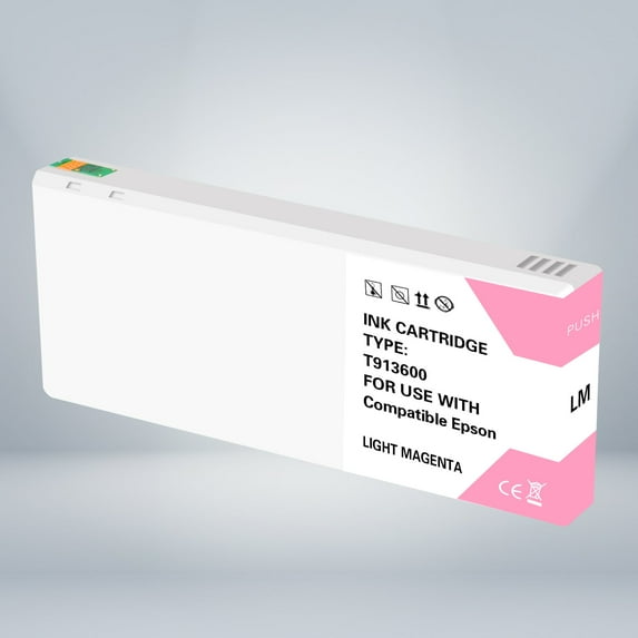 Compatible Epson T913600 Light Magenta Ink Cartridge By Superink