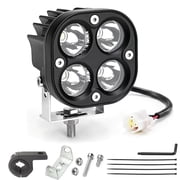 DYJAGYO 40W, 6500K White LED Motorcycle Light