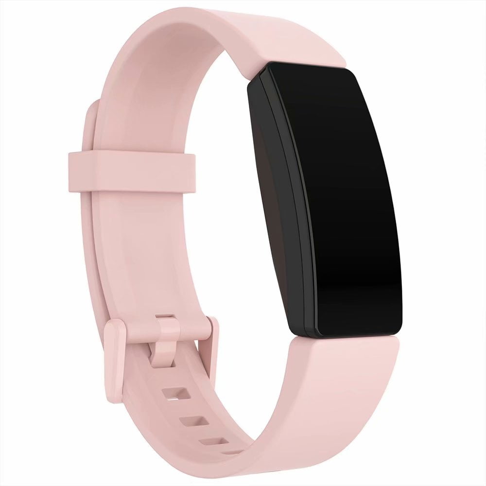 Fitbit Inspire 2 / Inspire / Inspire HR / Ace 2 Replacement Bracelet  Rockstar With Tube Bars Red Leather Replacement Band 