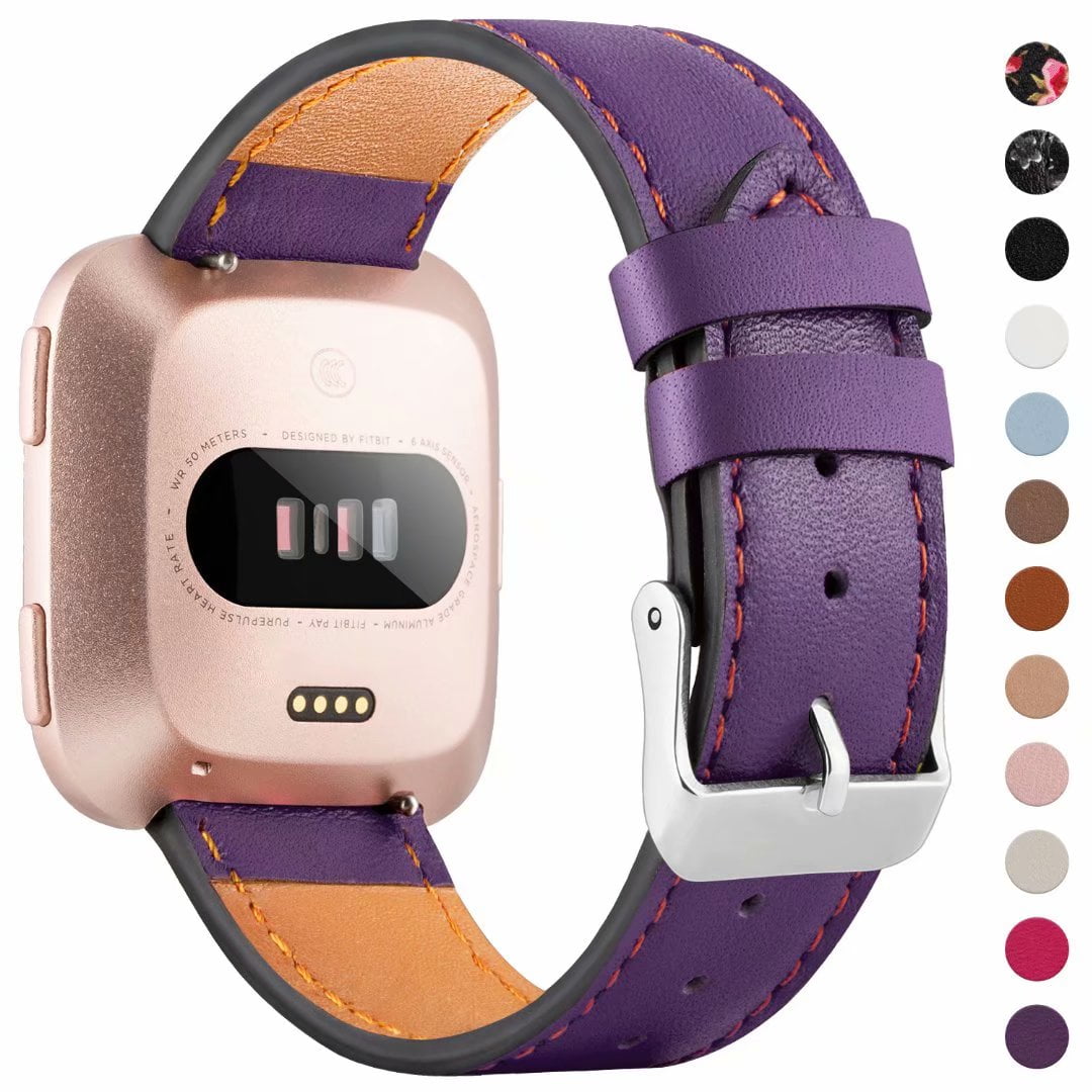  Bandas de repuesto compatibles con Fitbit Versa/Versa 2 / Versa  Lite, correa ajustable de silicona para accesorios clásicos, correas de  fitness para mujeres y hombres, pequeñas y grandes : Electrónica