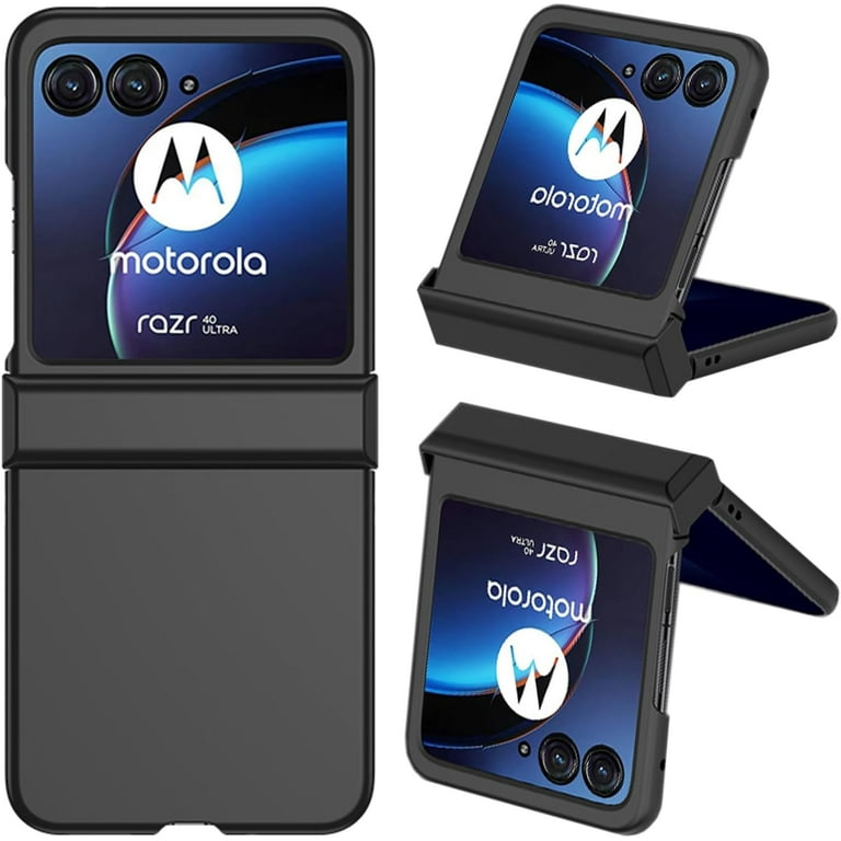 Cheeroll Motorola Razr Plus 2023 Case, Flip Case with Hinge