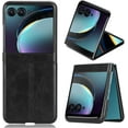 thumbnail image 1 of Compatible Flip Case for Motorola Razr Plus 2023 Case,Motorola Razr 40 Ultra Case, PU Leather Thin Shockproof Cover Case for Motorola Razr+ Case 2023 Motorola Razr 5g Flip Phone Case - Black, 1 of 13