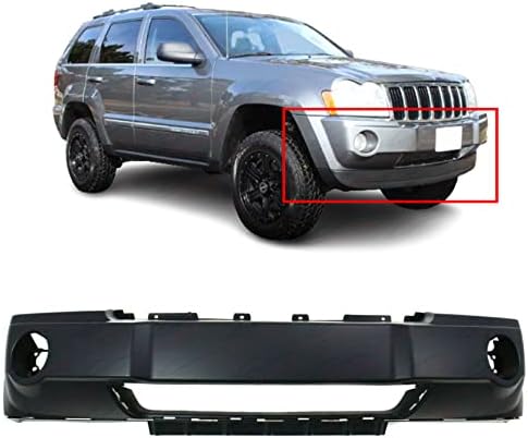 2005-2007 JEEP GRAND CHEROKEE Front bumper OEM# 5159130AA PL# CH1000451