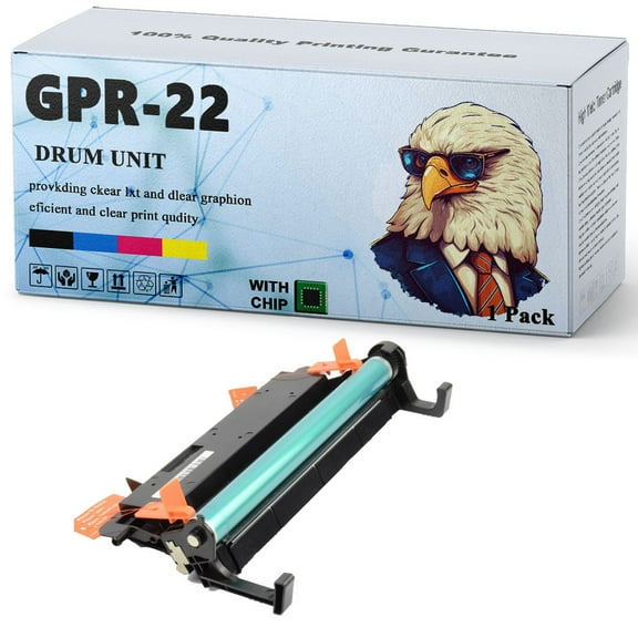 Compatible GPR-22 Drum Unit Replacement for Canon GPR-22 GPR22 to Use with imageRUNNER 1023 1023iF 1023N 1025 1025iF 1025N Printer