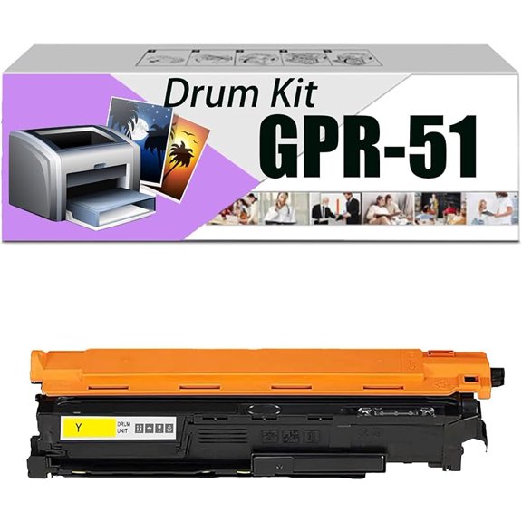 Compatible GPR-51 GPR51 Imaging Drum Kit, Work for Canon C255iF C355iF C350iF C250iF Printers, Reliability Longevity