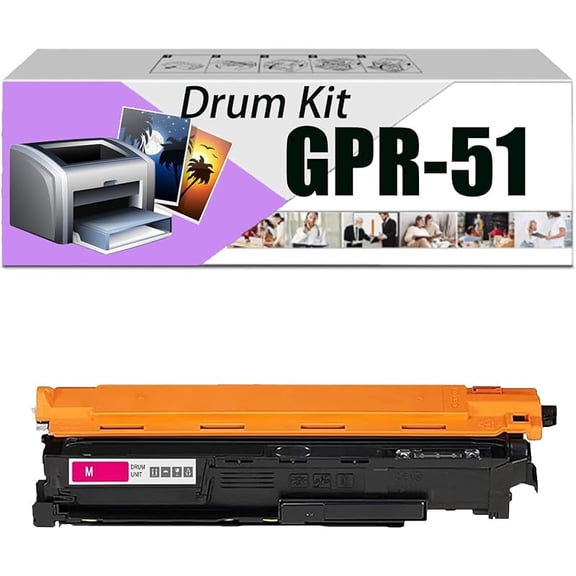 Compatible GPR-51 GPR51 Imaging Drum Kit, Work for Canon C255iF C355iF C350iF C250iF Printers, Reliability Longevity
