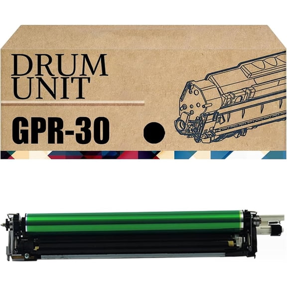 Compatible GPR30 Drum Unit Replacement for Canon GPR-30, for ImageRUNNER Advance C5045 C5051 C5250 C5255 Printer 1Set(KCMY)