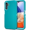 thumbnail image 1 of Compatible with Galaxy A14 5G Case, Shockproof Heavy Duty Dual Layer Outdoor Drop Protection Dustproof Armor Cover Hybrid Rugged Sports Matte Phone Case for Samsung Galaxy A14 5G 2023 Teal, 1 of 7