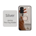 thumbnail image 1 of Compatible with Galaxy A14 5G Makeup Mirror Case Bling Diamond Glitter Rhinestone with Ring Holder Stand Kickstand Luxury Cute Shockproof for Girls Women Case for Samsung Galaxy A14 5G,
Silver, 1 of 9