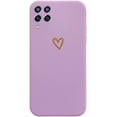 thumbnail image 1 of Compatible for Galaxy A42 5G Case,Plated Love Phone Case,Cute Small Gold Heart Pattern Soft Shockproof Protective Soft Silicone Case Cover for Samsung A42 5G 6.6" 2021 for Girl Woman Man,Purple, 1 of 7