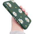 thumbnail image 1 of Compatible with Galaxy A50 Case Cute Daisy Pattern Full Camera Lens Protection Shockproof TPU Bumper Liquid Silicone Protective Cover Phone Cases for Samsung Galaxy A50/A50s/A30s-Green, 1 of 13