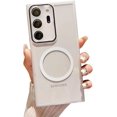 thumbnail image 1 of Compatible with Galaxy Note 20 Ultra Magnetic Clear Case[Compatible with Magsafe] Slim TPU Bumper Shockproof Camera Lens Protective Cover Phone Case for Samsung Galaxy Note 20 Ultra(Clear), 1 of 10