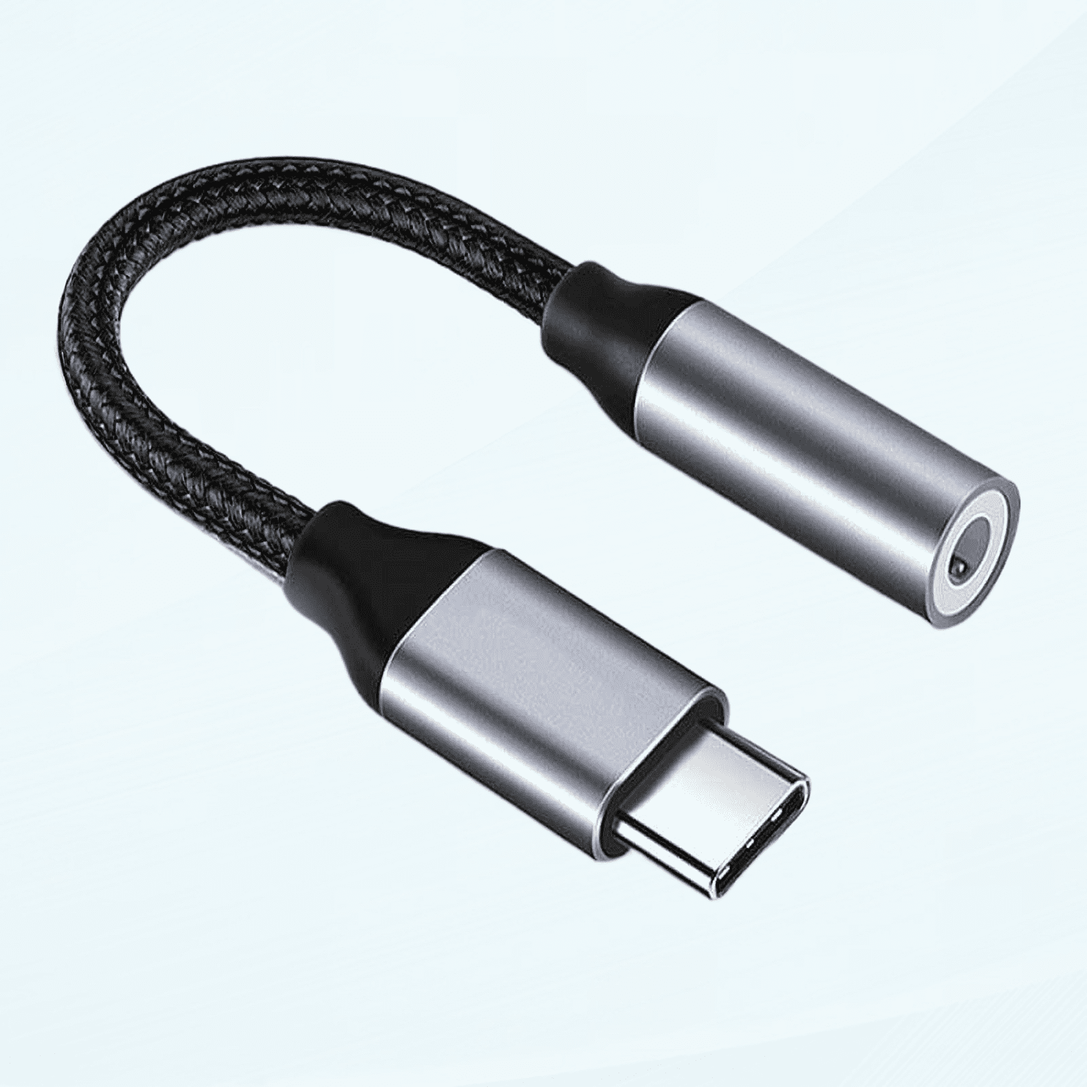 Compatible with Galaxy S22 Headphone Adapter, USB Type C to 3.5mm Headset Audio Replacement for