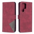 thumbnail image 1 of Compatible with Galaxy S22 Ultra Case with Card Holder Slots, Allytech PU Leather Scratch Free Flip Kickstand Magnetic Snap Credit Card Slots Wallet Case for Samsung S22 Ultra 6.8" 5G 2022, Red, 1 of 5