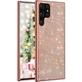 thumbnail image 1 of Compatible with Galaxy S22 Ultra Diamond Case Cute Bling Glitter Rhinestone Crystal Shiny Sparkle Protective Electroplate Plating Bumper Luxury Fashion Protection Cover for Women Grils, 1 of 13