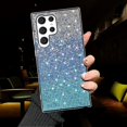 thumbnail image 1 of Compatible with Galaxy S23 Ultra Bling Case Cute Glitter Diamond for Women Girls Rhinestone Sparkle Shiny Crystal Bumper Luxury Protective Cover 3D Handmade Case for Galaxy S23 Ultra Blue, 1 of 13