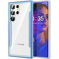 thumbnail image 1 of Compatible with Galaxy S23 Ultra Case, Heavy Duty Shockproof Military Drop Protection Slim Cases Phone Covers Clear for Samsung Galaxy S23 Ultra 5G 6.8 inches - Iridescent, 1 of 6