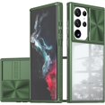 thumbnail image 1 of Compatible with Galaxy S23 Ultra Clear Case with Sliding Camera Lens Cover, Built-in Screen Protector Soft TPU Bumper Case Transparent Acrylic Back Heavy Duty Shockproof Durable Phone Case, 1 of 12