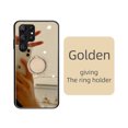 thumbnail image 1 of Compatible with Galaxy S23 Ultra Makeup Mirror Case Bling Diamond Glitter Rhinestone with Ring Holder Stand Kickstand Luxury Cute Shockproof for Girls Women Case for Samsung Galaxy S23 Ultra, Gold, 1 of 9