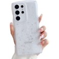 thumbnail image 1 of Compatible with Galaxy S24 Ultra Case for Women Girls Glitter Camera Lens Protector Cute Curly Wave Frame Shockproof Protective Cover Phone Case for Samsung Galaxy S24 Ultra(CLEAR), 1 of 9