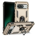 thumbnail image 1 of Compatible with Google Pixel 3A Case Built-in 360 Ring Holder Kickstand, Extreme Protection Military Armor Magnetic Car Dual Layer Protective Heavy Duty Phone Cover For Google Pixel 3A,Gold, 1 of 7