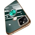 thumbnail image 1 of Compatible with Google Pixel 5A 5G Case with Ring Magnetic Kickstand Holder Slim Soft Silicone TPU Plating Shockproof Protective Anti-Scratch Phone Cover for Pixel5A 5G - Green, 1 of 7