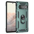 thumbnail image 1 of Compatible with Google Pixel 6 Pro Case Built-in 360 Ring Holder Kickstand, Extreme Protection Military Armor Magnetic Car Dual Layer Protective Heavy Duty Phone Cover For Google Pixel 6 Pro,Darkgreen, 1 of 8