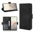 thumbnail image 1 of Compatible with Google Pixel 6 Wallet Case, Detachable Outer Pouch PU Leather Flip Folio Case with Card Holders RFID Blocking Kickstand [Shockproof TPU Inner Shell] Phone Cover,Black, 1 of 7