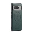 thumbnail image 1 of Compatible with Google Pixel 7 Magnetic Case, Classic Premium PU Leather TPU Hybrid MagSafe Ultra Slim Protective Skin Friendly Shockproof Case Cover for Google Pixel 7, Green, 1 of 7