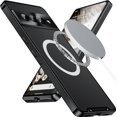 thumbnail image 1 of Compatible Google Pixel 7 Pro Case with Magnetic Adsorption & Safety Lock,Luxury Translucent Clear PC with Metal Black Cover Google Pixel Pro 7 Protective Phone Case for Google Pixel 7 Pro Case, 1 of 15