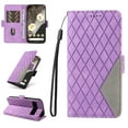 thumbnail image 1 of Compatible with Google Pixel 7 Pro Wallet Flip Case, Classic PU Leather Shockproof Protective for Men Women Card Slots Kickstand Magnetic Closure Cover for Google Pixel 7 Pro, Purple, 1 of 11