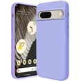 thumbnail image 1 of Compatible with Google Pixel 7A Case Shockproof, Ultra Slim Google Pixel 7A Phone Case Silicone Protective Cases Soft with Anti-Scratch Microfiber Lining (Purple), 1 of 14