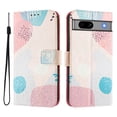 thumbnail image 1 of Compatible for Google Pixel 7A Wallet Case, Painting Pattern Premium PU Leather [Credit Card Holder] [Wrist Strap] Flip Stand Feature Purse Case Full Protective Pattern Cover, Graffiti, 1 of 15